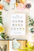 Baby Milestone Cards - Butterflies