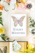 Baby Milestone Cards - Butterflies