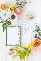 Personalized Botanical Notecards