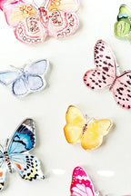 Blue Butterfly Acrylic Art Block Large