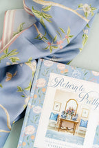 Blue Chinoiserie Scarf