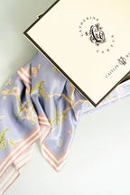 Blue Chinoiserie Scarf