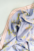 Blue Chinoiserie Scarf