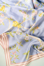 Blue Chinoiserie Scarf