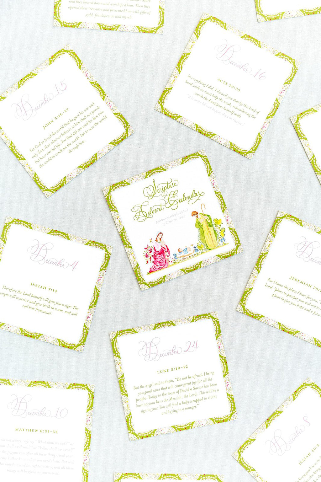 Advent Scripture Cards