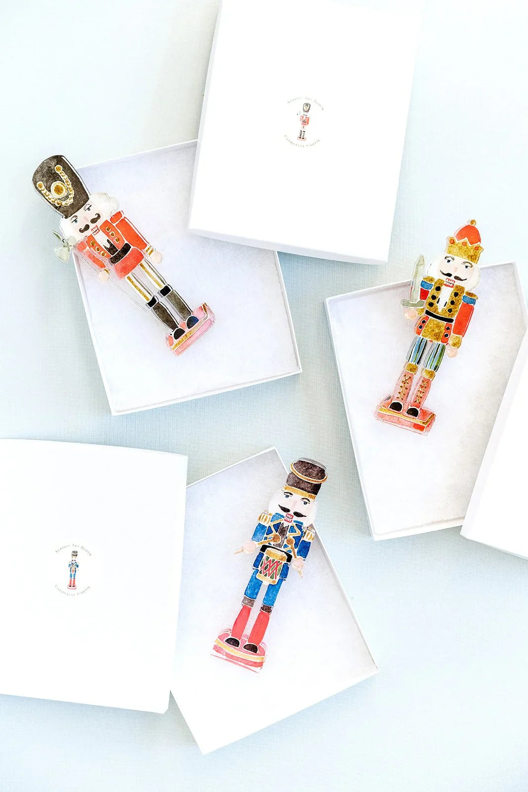 Nutcracker Drummer Acrylic Art Block