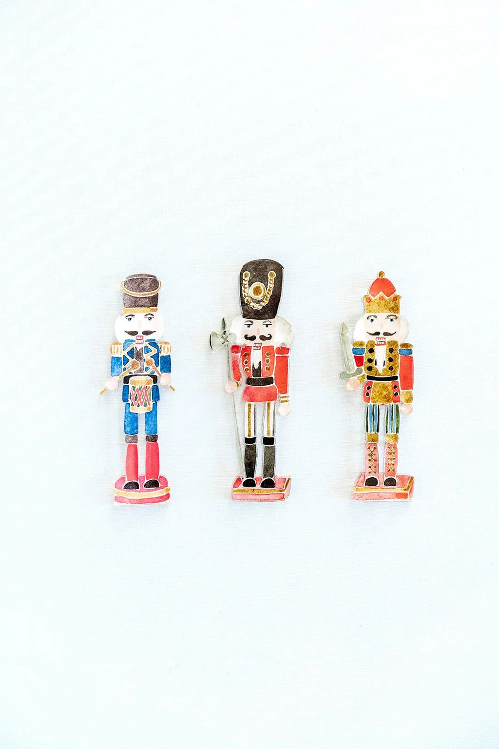 Nutcracker Drummer Acrylic Art Block