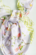 Lavender Chinoiserie Scarf