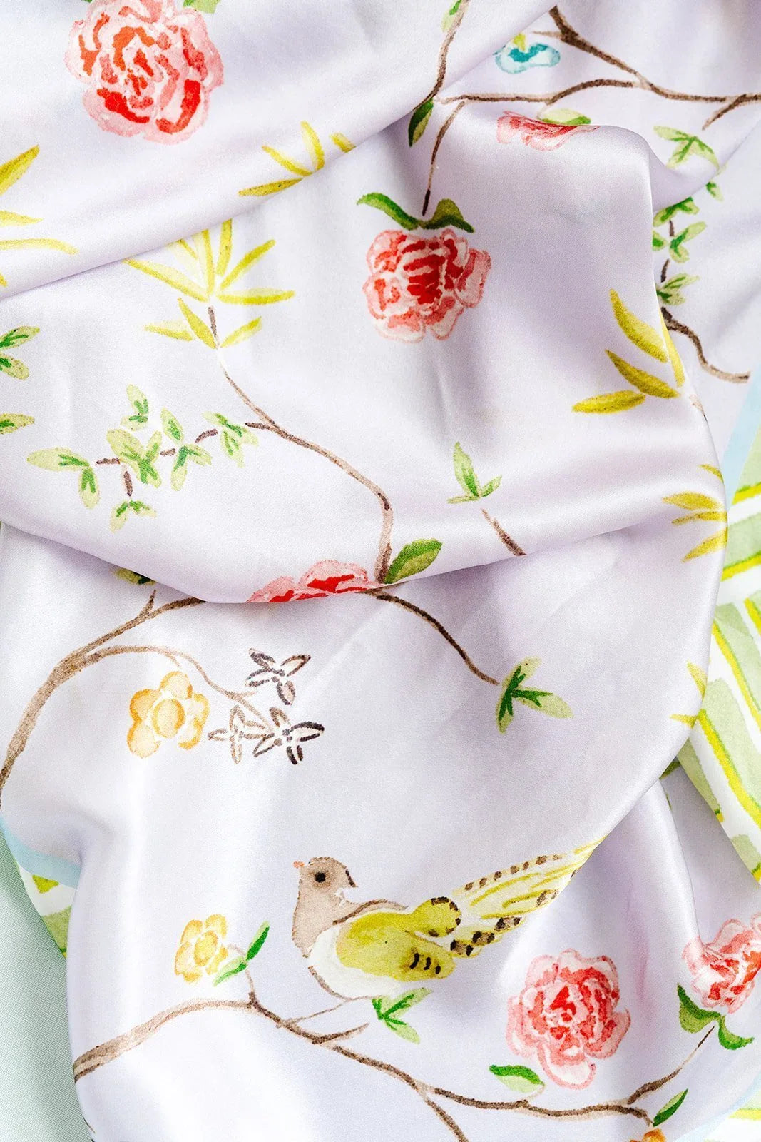 Lavender Chinoiserie Scarf