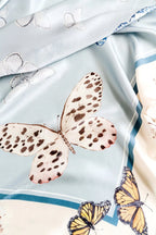 Neutral Butterfly Scarf
