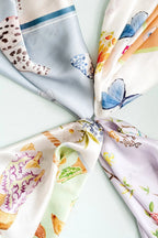 Neutral Butterfly Scarf