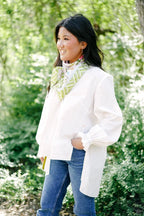 Lavender Chinoiserie Scarf
