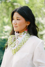 Lavender Chinoiserie Scarf