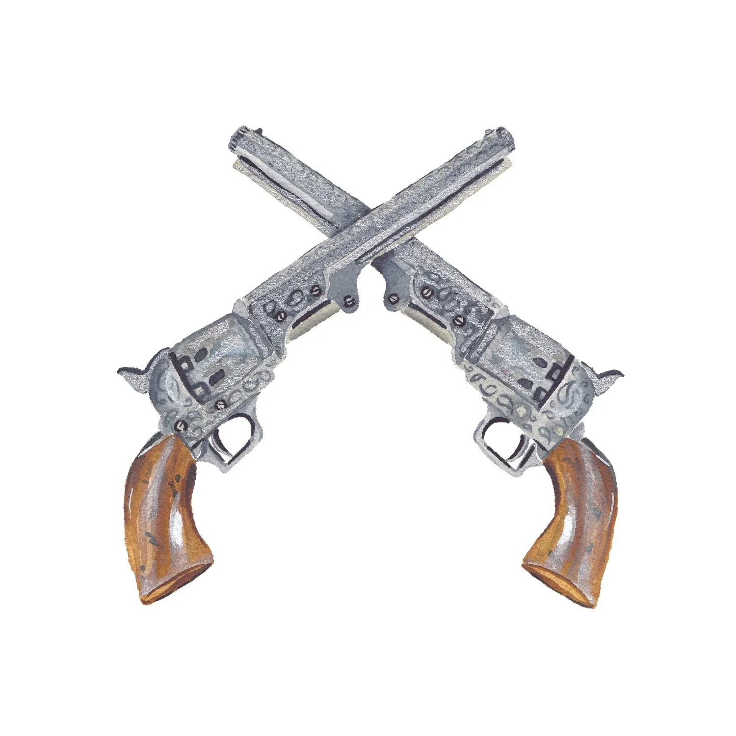 Gunslinger Acrylic Art Block