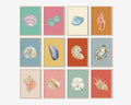 Oyster Art Print Colorful 5x7