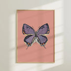 Colorado Hairstreak Colorful Art Print 5x7