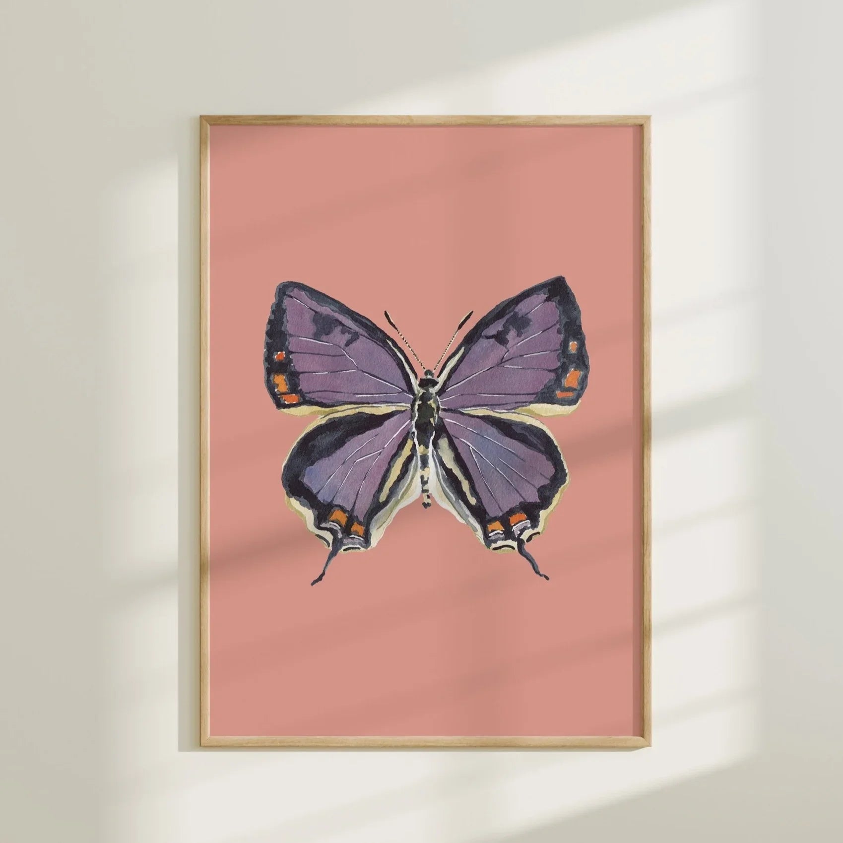 Colorado Hairstreak Colorful Art Print 5x7