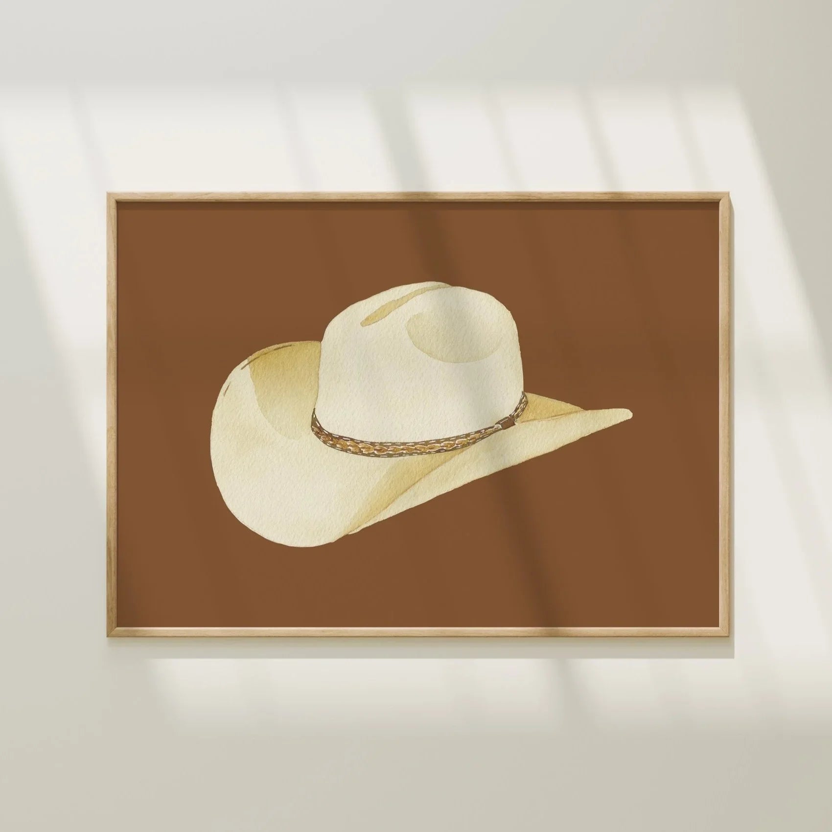 Stetson Colorful Art Print 5x7