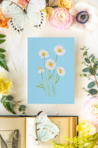 Colorful Botanical 5x7 Print - Daisy