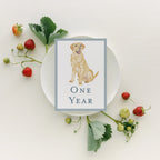 Baby Milestone Cards - Dogs