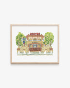 Hotel Drover Art Print
