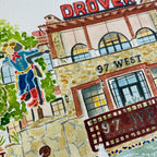 Hotel Drover Art Print