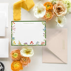 Personalized Botanical Notecards