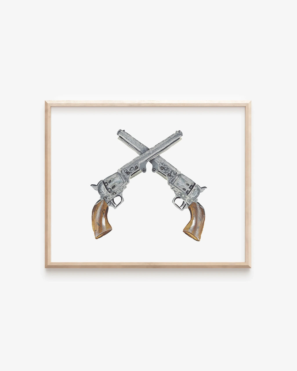 Gunslingers Art Print 8x10