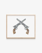Gunslingers Art Print 8x10