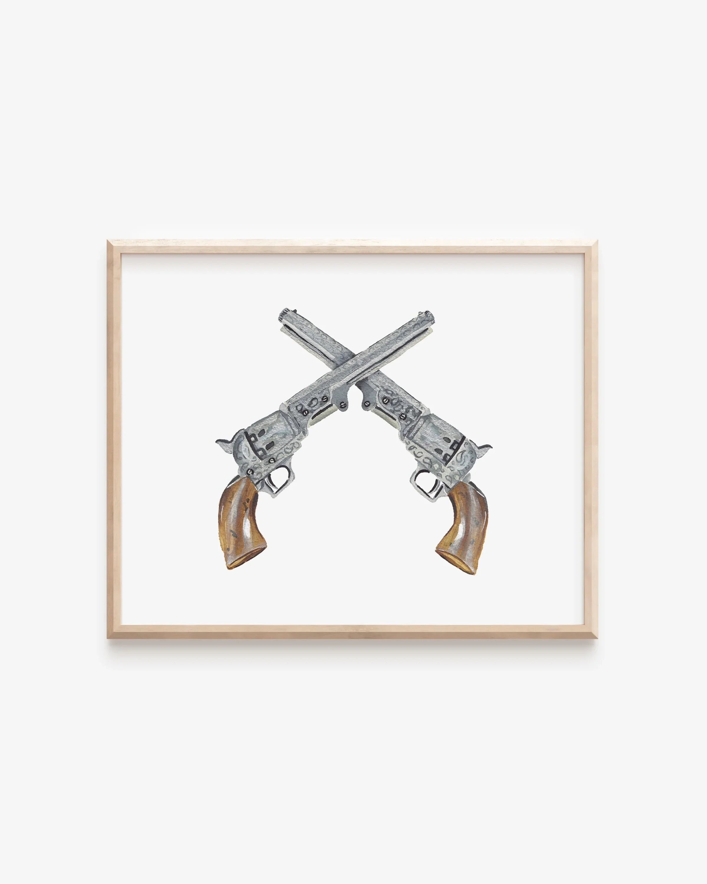 Gunslingers Art Print 8x10
