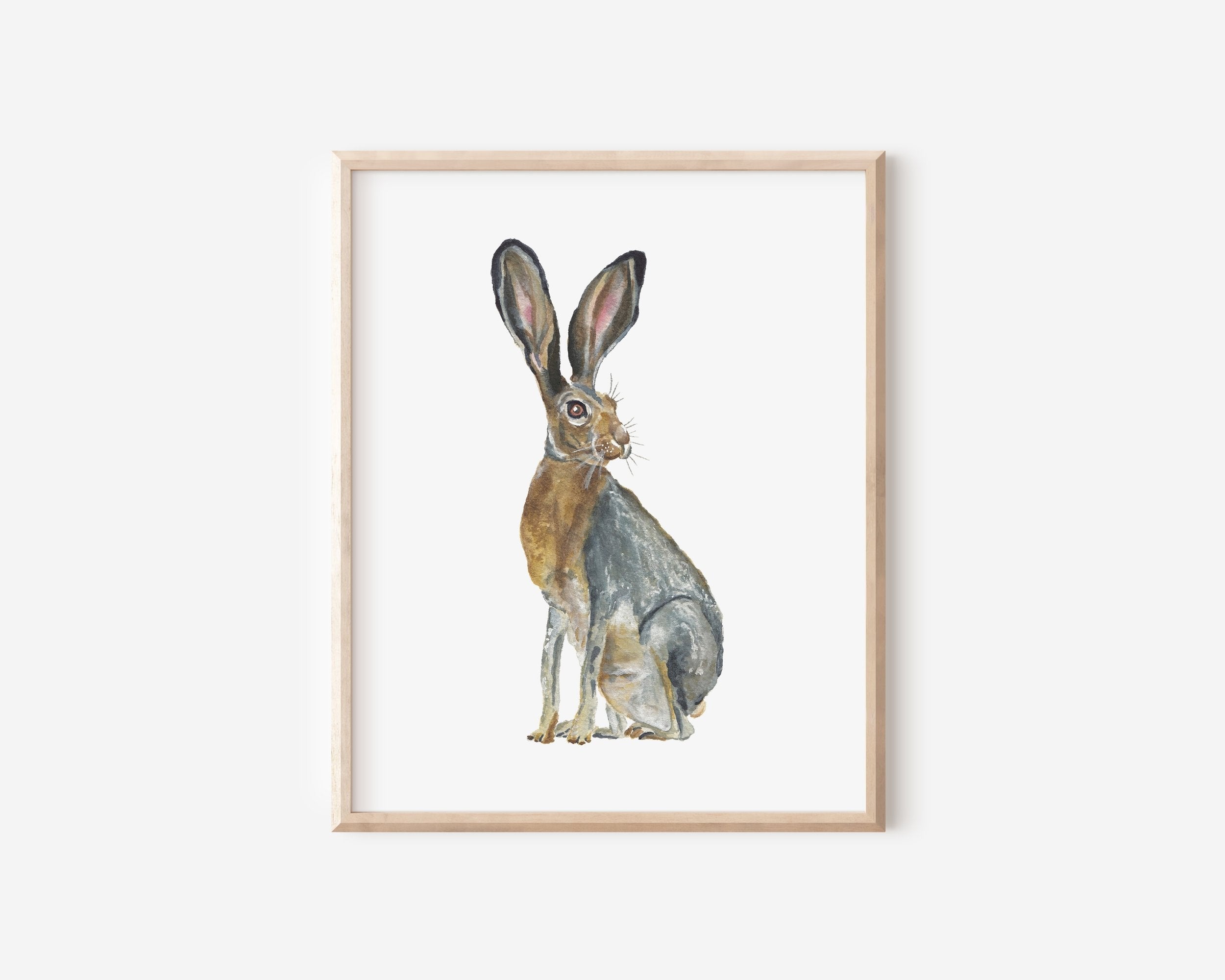 Jackrabbit Art Print 8x10