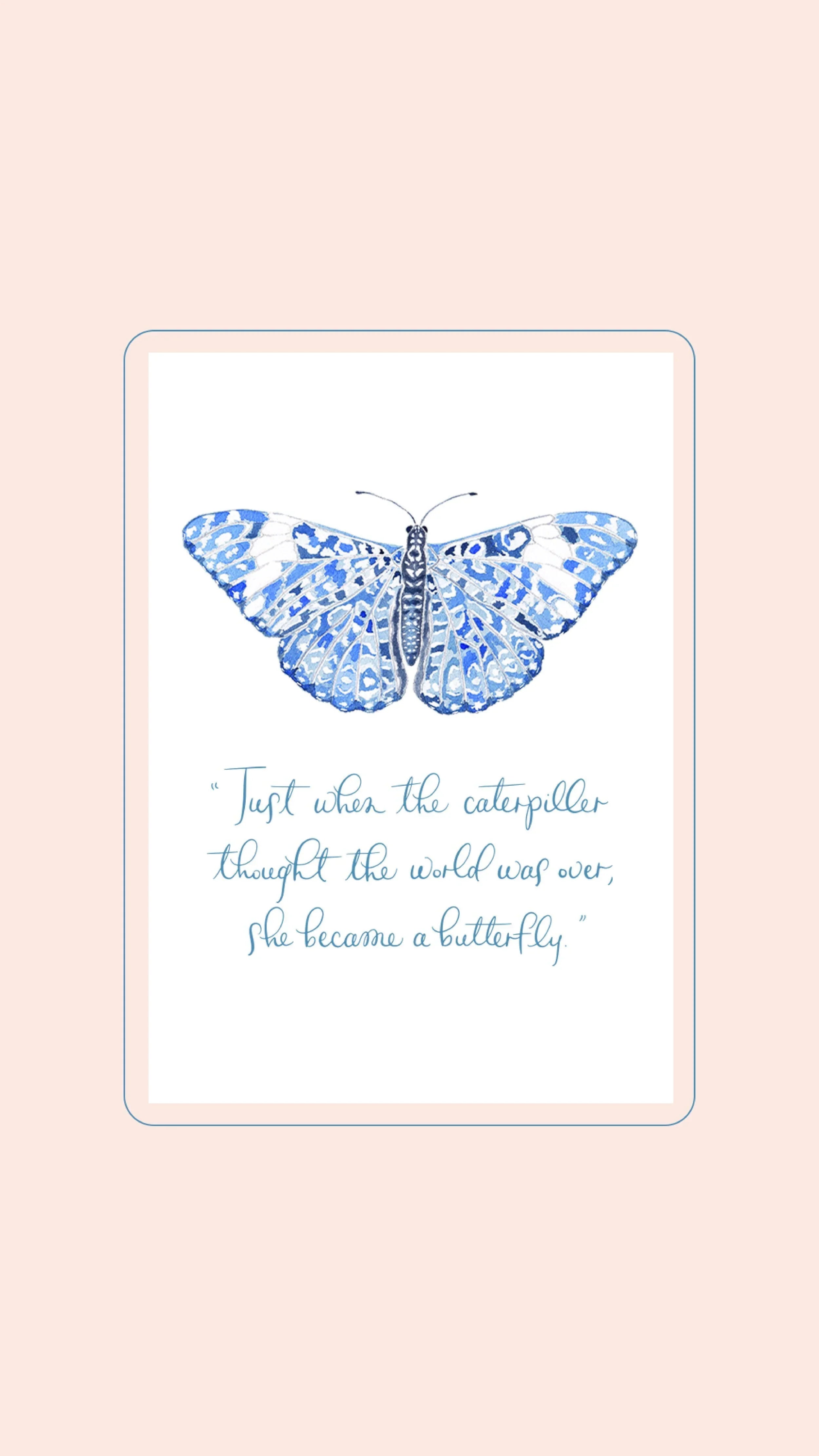 Butterfly Playing Cards with Acrylic Box