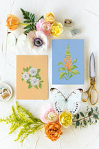 Colorful Botanical 5x7 Print - Gardenia