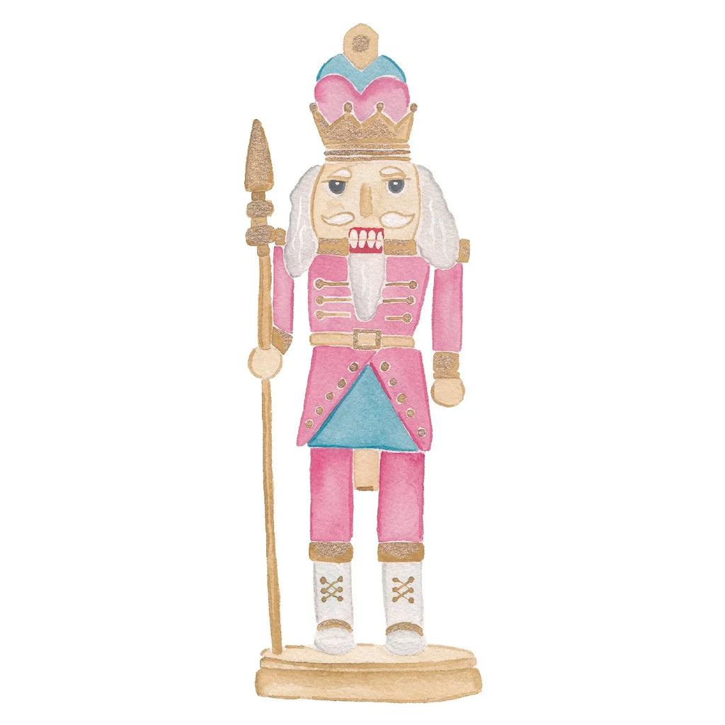Pink Nutcracker Acrylic Art Block
