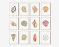 Sundial Shell Art Print 8x10