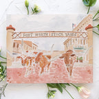 Fort Worth Stockyards Print