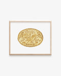 Trophy Belt Buckle Art Print 8x10