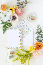 Personalized Wildflower Notecards
